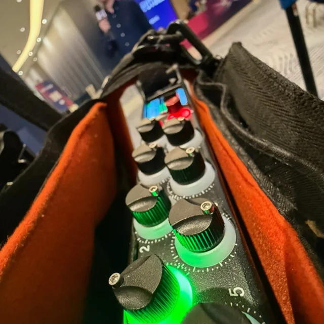 The glowing green lights of a successful conference setup. 

We love getting behind the board and making sure every presentation looks and sounds its absolute best. What’s your favorite part of live event production? Let us know below! 

#FiveSixProductions #EventProduction  #sounddevices #SetLife #LiveAudio #CorporateVideo #ProductionLife