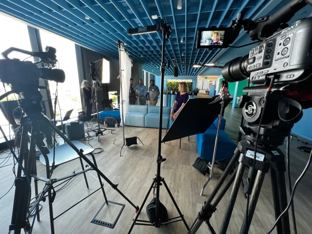 From multi-camera setups to tailored lighting rigs, we transform corporate offices and commercial spaces into full-scale production sets. Whether you're recording executive interviews, brand documentaries, or promotional campaigns, we ensure your message comes through with absolute clarity and cinema-grade polish. 

Ready to elevate your company's visual presence? Send us a DM or click the link in our bio to book your next production. 

 #Fivesixproductions #lasvegasvideoproduction #videomarketing #sonycine #BehindTheScenes #CorporateVideo #fivesixcorporate